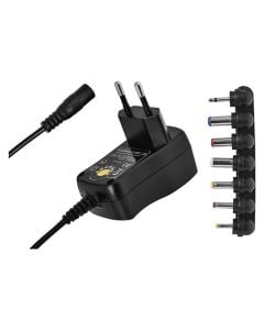 Universal Switching-mode, Power Supply, 600 mA max, 3 V, 4.5 V, 5 V, 6 V, 7.5 V, 9 V, 12 V