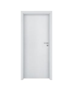 Honeycomb inside door, opening left, 80x204cm, frame size 9.5-11.5cm, white color,ORS2,B134