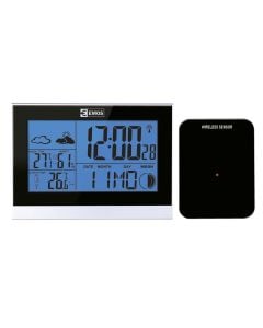 Wireless Digital Weather Station, 0 °C to +50 °C, 20 % to 90 %, 3xAAA/2xAAA