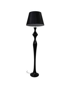 Pedan illuminator, E27, black color, W45