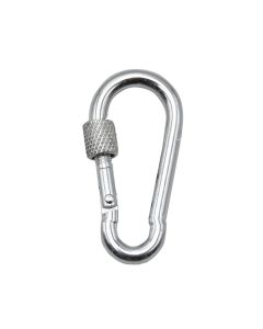 Safety snap hook with screw lock D5