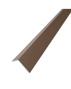 Angel aluminium, 2600 x 10 x 10 mm, color rust, finish stone