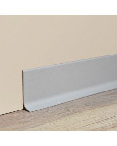 Skirting aluminium, ngjyrë 2000 x 80 mm, beige, finish stone