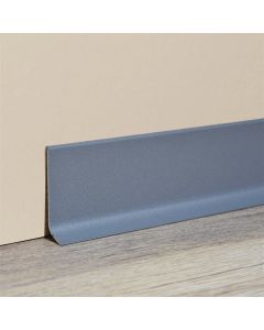 Skirting aluminium, ngjyrë 2000 x 80 mm, anthracite, finish stone