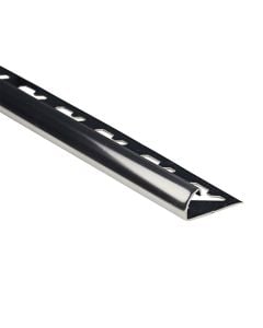 Tiletrim rondino polished s-steel 2500 x 32 x 10 mm