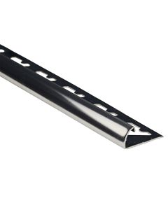 Tiletrim rondino brushed s-steel 2500 x 32 x 8 mm