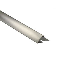 Tiletrim rondino brushed s-steel 2500 x 32 x 12,5 mm