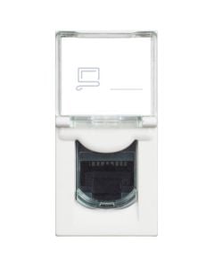 Classia, RJ45 socket, UTP CAT6, 1 module, STP, bardhe