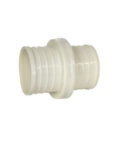 Pipe conector 4'' white