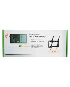 Tilt TV wall mount, Fuego, MD400 T, 17 "-55", 45 kg max, with 15 ° tilt, 40x40x2.5 cm