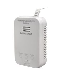 Gas dedector, , Emos, 230 V AC, 85 dB, -10 °C do 40 °C, IPX2D, natural gas, methane, propane, butane, 36.3x11.7x7.74 cm