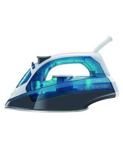 Steam iron, Black & Decker, 2200 W, 30 gr / min, 120 gr / min, 280 ml, stainless steel plate