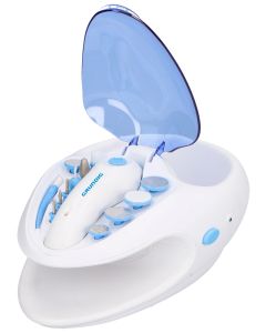 Manicure and pedicure set, Grundig, with 12 accessories, drying function