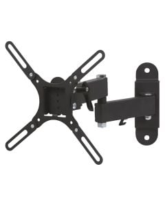 TV wall mount, Emos, 10"–32" (25–81 cm), këndi 10° - 180°, 25 kg max, 35.5x9x18 cm