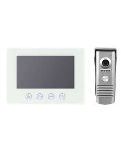 Videocitophone, Emos, with WiFi, 7" LCD, IP44, 21.5x15x2 cm / 5x4.7x13 cm