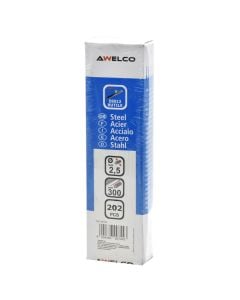 Welding Electrode, Awelco, Rutile, Ø2.5x300 mm, E6013, 202 pc/pack