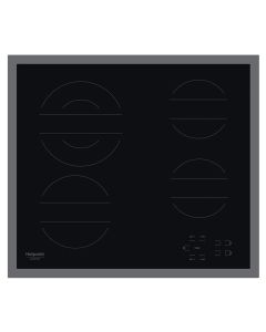 Hob, Hotpoint Ariston, 6200 W, 4 cookware, ceramic, W58xD51xH4.6 cm
