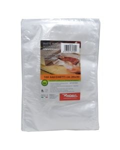 Packing bag for vacuum machines, 20x30 cm, 100 pieces / package