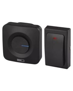 Wireless doorbell, Emos, 150 m, 90 dB, 36 melodi, 1xCR2032, 433 MHz