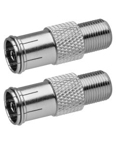 Adapter F-IEC, Emos, 2 pcs / pack