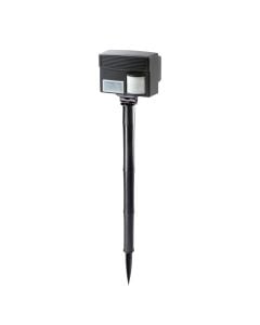 Ultrasonic Animal / Mouse / Poultry Remover, Ultrasonic XL 800, 220 V, 200 m², removes porcelain, cerbi, caprioare, dogs, cats, vulgar, jderi, pasari, iepuri, veverite, ratoni, sobolani. 40 kHz, 23 kHz, 17 kHz, 12 V DC, 4x1.5 V