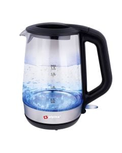 Water kettle, Alpina, 2200 W, 1.7 Lt, 220-240 V