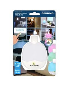 Touch lamp, Grundig, SMD LED, RGB, 3xAAA