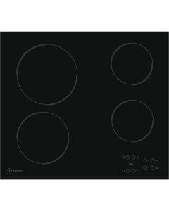 Built-in stove, Indesit, 4 ceramic hobs, 6200 W, W58xD51xH4.2 cm