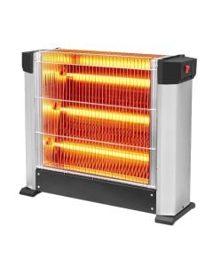Electric heater, Kumtel, 1800 W, 3 Quartz tube,  3 heating levels, 18 m²