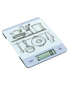 Kitchen scale, Melchioni, 10 kg max, 1 gr min, 1xCR2032