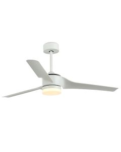 Ceiling fan, Melchioni, 45 W / 24 W, Ø132 cm, 6 speeds, 3 blades, DC inverter motor, with remote control, LED lighting, 1-8 hour timer, Ø132x70 cm