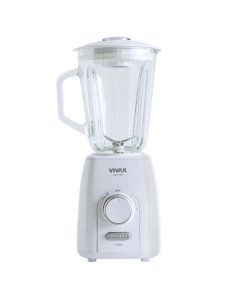Blender, Vivax, 600 W, 1.5 Lt, glass jar, 2 speed levels + pulse