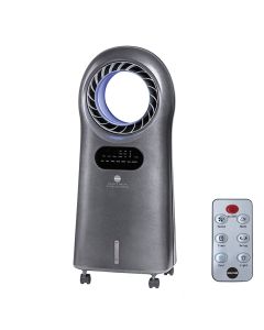 Bladeless evaporative cooler with centrifugal fan, Macom, 110 W, 600 m³/hr, 3.5 Lt, H78xW32xD22.7 cm