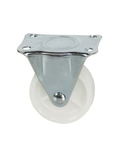 Wheel  d=50.8mm,white PP fixed