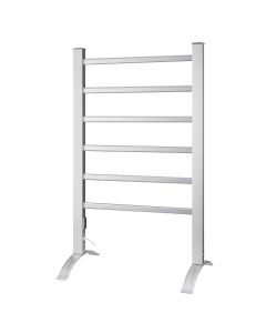Electric Towel Radiator, Dirt Devil, 100 W, IP22, 86x53x10/90x53x35.5 cm, 220-240V, aluminum