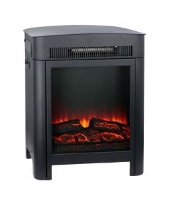 Electric Heater, Alpina Lucerne, 3D flame effect, 1800-2000 W, 22 m², H59xW41xD23 cm