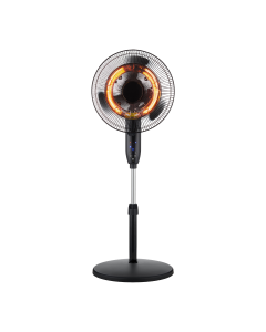 Electric heater + fan, DCG, 35/2000 W, 4 speeds, 2 heating levels, 220-240 V, H116 cm
