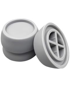 Anti-slip and anti-vibration rubber pads for washing machines and dryers, 250kg / 550lbs, 4 pads