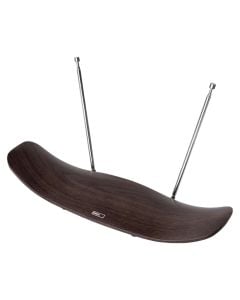 Indoor TV antenna, FM/DAB/DVB-T/T2,  0–50 km, 87.5-230 MHz, 470-698 MHz, USB 5 V/200 mA