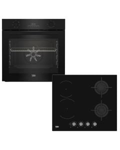 Oven + hob, Beko, 2400 W, 72 Lt, A, 6 functions