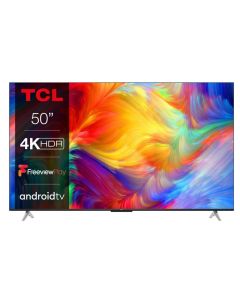 LED TV, TCL, 50", 4K Ultra HD, Smart, 3xHDMI, 2xUSB, DVB-T2/C/S2