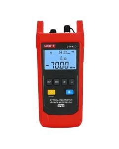 Fiber optic power meter, UNI-T, 800nm - 1700nm, -70 - 10dBm, HR/SC/ST, InGaAs, 3xAA, 18.9x8.7x4.5 cm