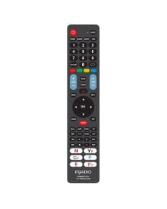 Remote control, Irradio, 7 in 1, SAMSUNG, LG, PHILIPS, SONY, PANASONIC, SHARP, TOSHIBA, 2xAAA, 23.4x4.7x2.3 cm