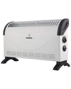 Electric heater, Dynamic, 750/1500 W, with adjustable thermostat, 2 heating levels