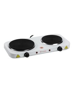 Electric stove, Melchioni, 2-plate, 1000+1500 W, 1x Ø 15.5 + 1x Ø18.5 cm, 220-240 V