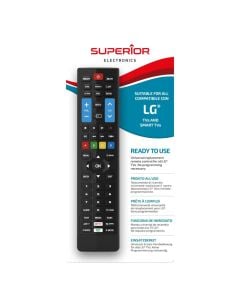 TV remote control, Superior, for LG TV, 2xAAA