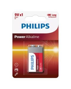 Battery, Philips, 1x9V/6LR61, powerlife
