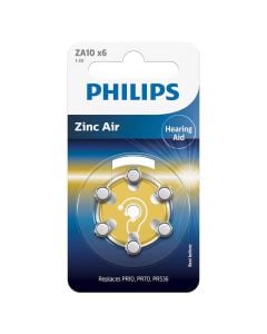 Battery, Philips, 6xPR70/ZA10, 1.4 V
