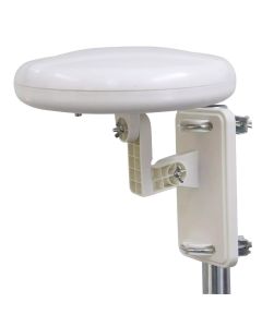 External digital amplified antenna omnidirectional, FM: 87-108 MHz VHF: 174-230 MHz UHF: 470-862mHz, FM: 25db, 12V DC/50 mA