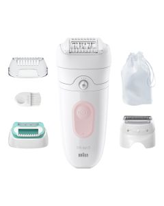 Braun Silk-epil, 5 Wet & Dry, 28 MicroGrip tweezers